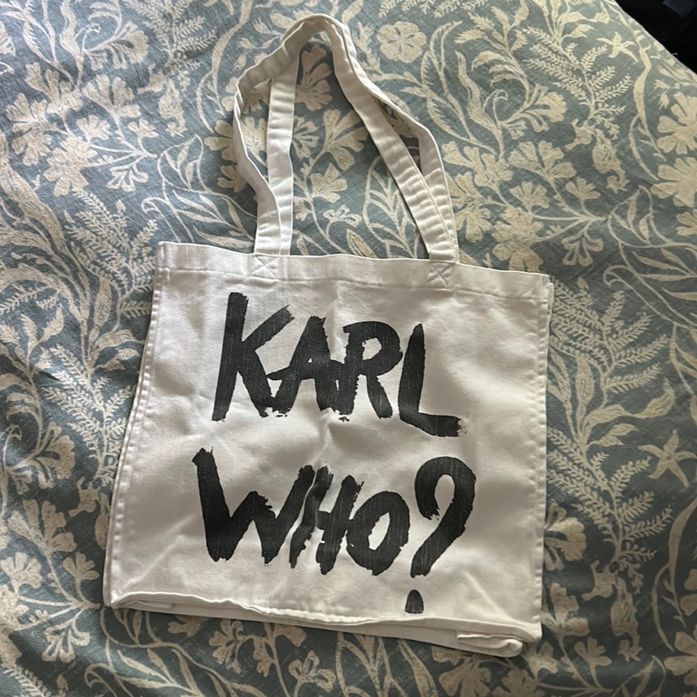 Karl Who? Tote Bag